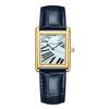 HONMIN Luxury Style Roman Dial Tank Ultra-Thin Rectangular Elegant Men's Quartz WaterProof Watch