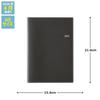 NOLTY April Ecrit Dark 9679 Planner, 2026, Start, A5, Weekly, 5, Gray,