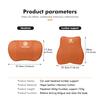 Valve Stems Caps For Volkswagen VW Car Back Pillow Napa Leather Memory Cotton Headrest Lumbar Support Scirocco Passat Polo B5 B6 QQ2