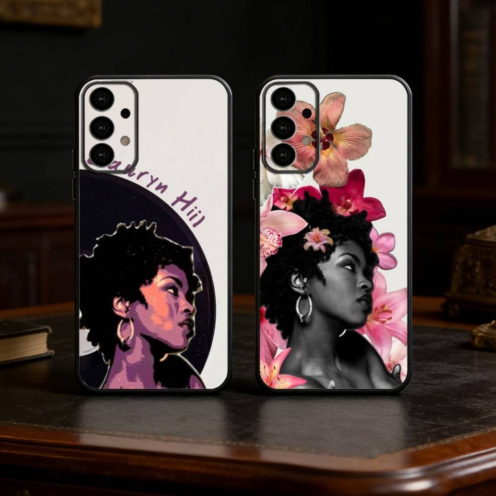 Etui na telefon piosenkarki L-Lauryn Hill dla Samsung S25,24,21,22,23,30,Ultra,20,Plus,Fe,Lite,Note Miękkie czarne etui
