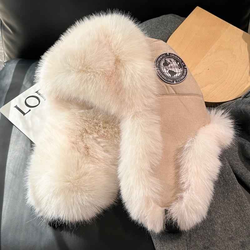 Mens Women Unisex Warm Trapper Aviator Trooper Earflap Winter Flaps Ski Hat New Bomber Hats Russian Ski Hat Faux Fur Hats