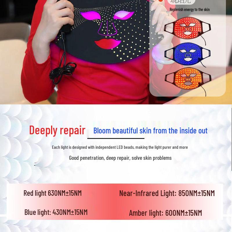 LED Phototherapy Mask for Skin Rejuvenation