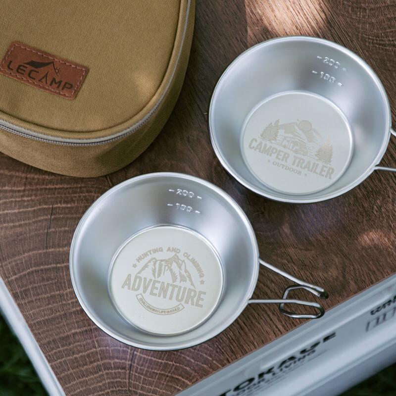 OEING Portable Sierra Bowl Camping Set