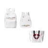 FINITE LOOP Recycled Polyester Backpack Unisex White K1021-X