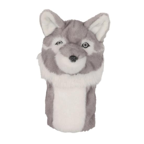 Plush Animal Golf Club Headcover Goat Fox Chipmunk Elk Wolf Sheepdog Raccoon