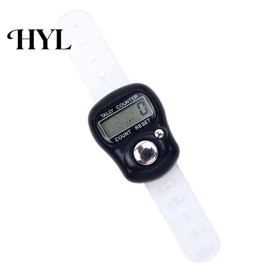 Mechanically Jumping Counter LED Finger Ring Compact Quick Response Adjustable Handheld Circle Easy Simple Operation Home Supply Resettable