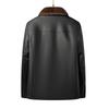 Herren Lederjacke mit Stehkragen aus Lammleder