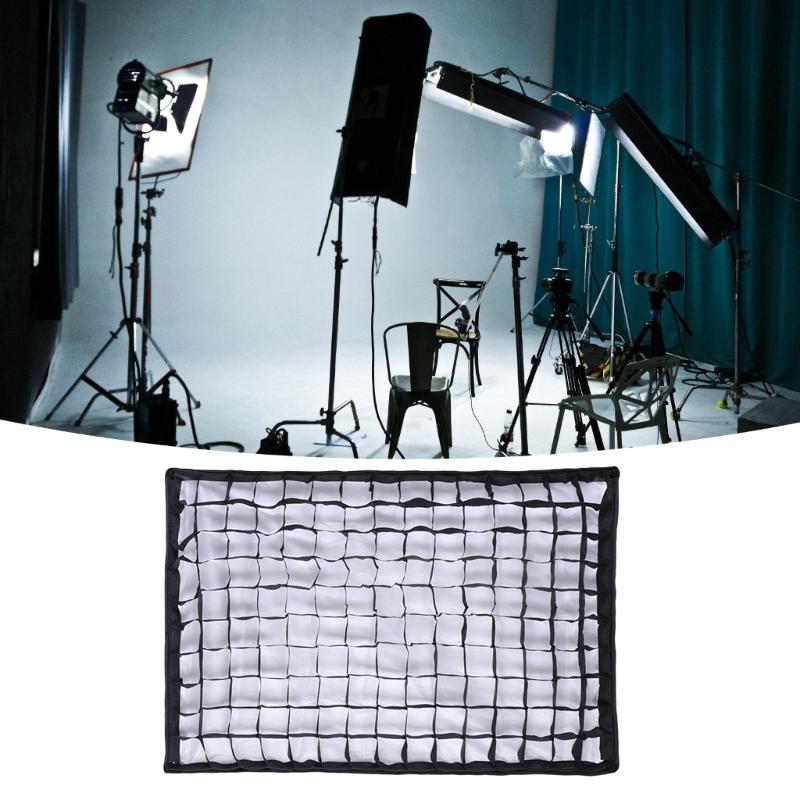 Faltbare Softbox Quadratisch Zellgitter Wabenraster Weiches Licht für Studiofotografie Aufnahmen Softbox Gitter