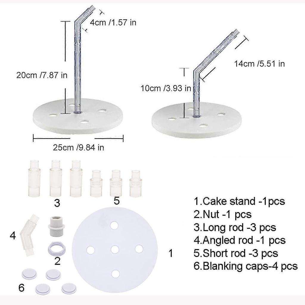 Cake Pouring Kit Anti Gravity Cake Stand Reusable DIY Decorative Cake Kit Baking Tools Create Unique