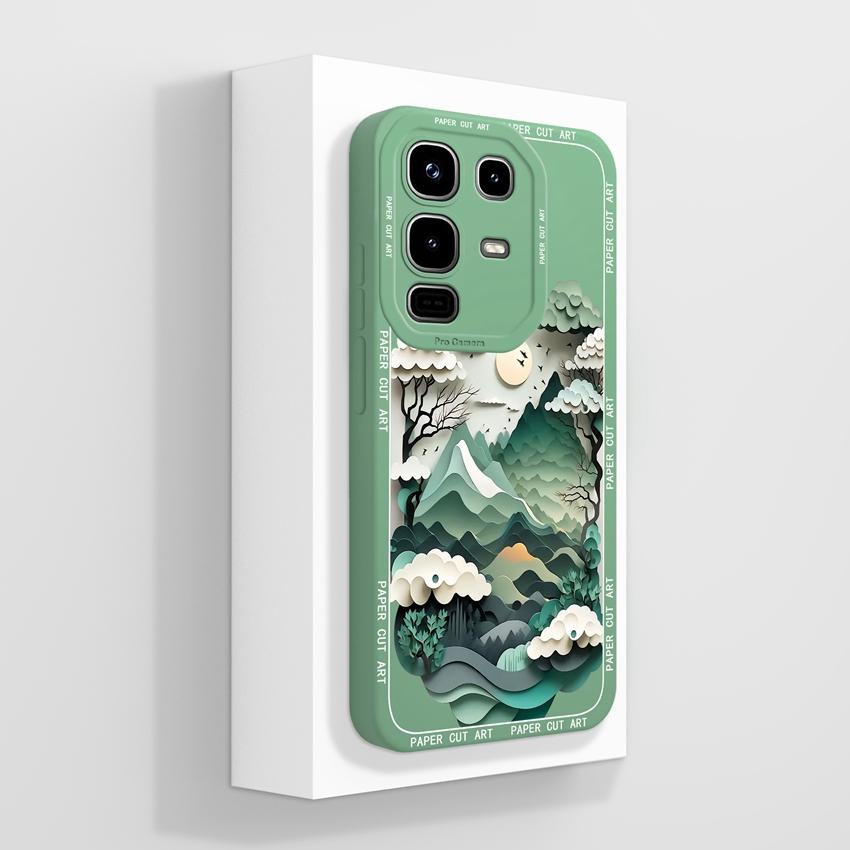 

Модный чехол для телефона Infinix Note 50x 50 Pro Plus 5G, мягкий жидкий силикон, усовершенствованный защитный чехол от отпечатков пальцев для бамперов Infinix Infinix Note 50 Pro 4G