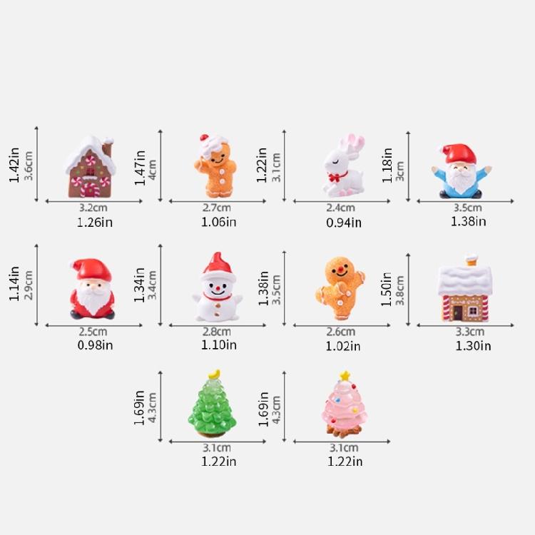 Obrutbar Julkristallkula Prydnad Jultomte Snögubbe Harts Hantverk Kreativ Design För Hem Kontor Dekoration
