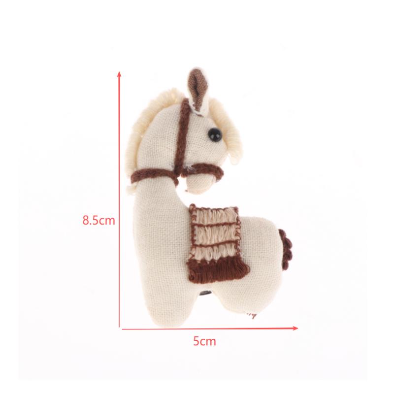 Year Of The Horse New Year Festive Doll Brooch Chinese Style Pony Badge Zodiac Schoolbag Decor Gift
