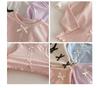 Girls' Bowknot T-shirt - 2026 New Spring Korean Style