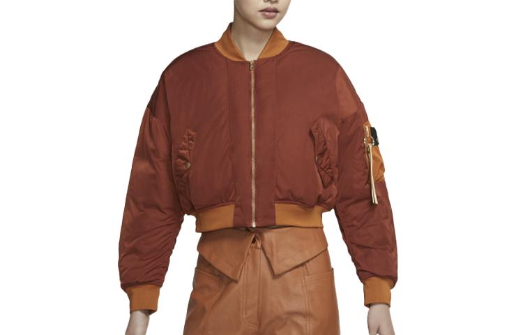 Jordan Puffer Jacket Winter Women s Dark Orange CW6449-832 XXL