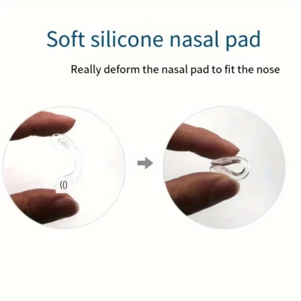 10pcs Comfortable U-Shaped Silicone Nose Pads-Repair Kits for Glasses,Non-Slip,Soft,and Breathable Accessories for Eyeglasses