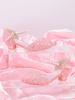 Sapatos de Salto Alto Estilo Princesa para Meninas Com Decoração de Pingente de Estrela Brilhante, Adequados Para Vestido e Festa de Aniversário