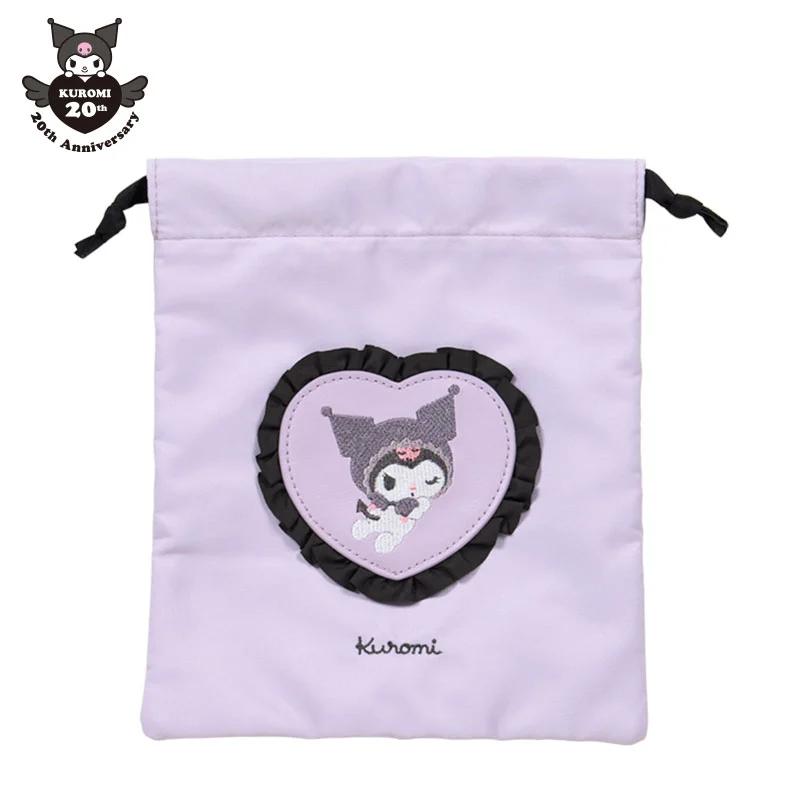 Sanrio KUROMI Drawstring bag Japan NEW Sanrio Characters