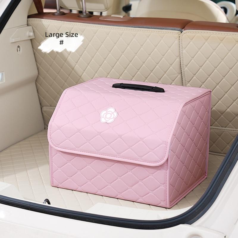 Trunk Storage Box, Leather Creative Design Storage Box for Organizing Various Items, Supports Customization