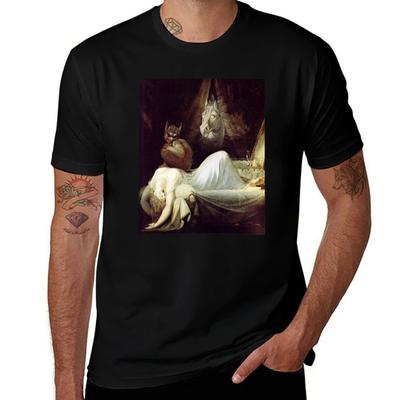 Hd The Nightmare By John Henry Fuseli High Definition Tshirt Lightweight Casual Summer Tshirt