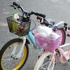 Detachable Childrens Bikes Front Handlebars Basket Metal Tricycle Basket Bicycles Basket Gift for Girl and Boy