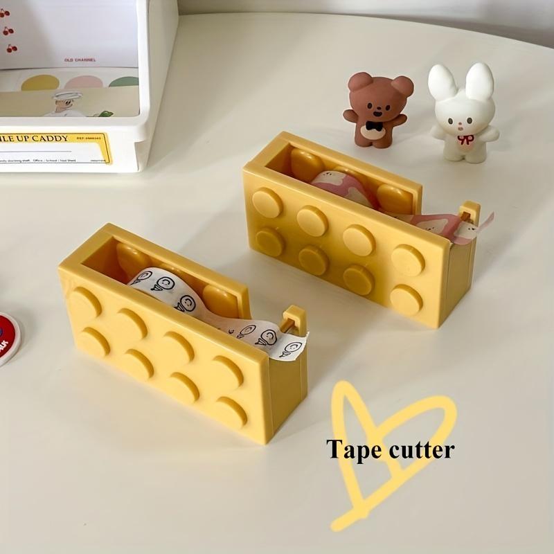 1pc Tape Dispenser Holder Cutter for Office Student Tape Box Gift Stationery