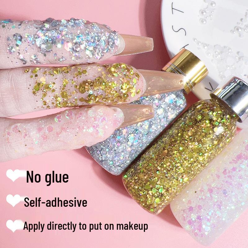 Super Glitter Eyeshadow: Pearlescent, Sparkling Gel for Stage & Student Performances