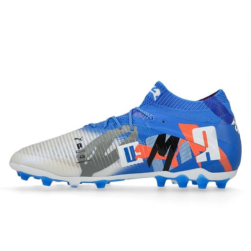 Puma Future 8 Ultimate Comfortable Versatile Mg (Rubber Short Studs) Soccer Shoes Unisex Soccer Shoes Blue 108422-01