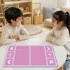 Classroom Trading Station Fidget Board Mat, Non-Slip Rubber Table 24 x 12 Desktop Play Mat Inch Kids Toy Board, Gift for Collectors Non Slip Desk Pad