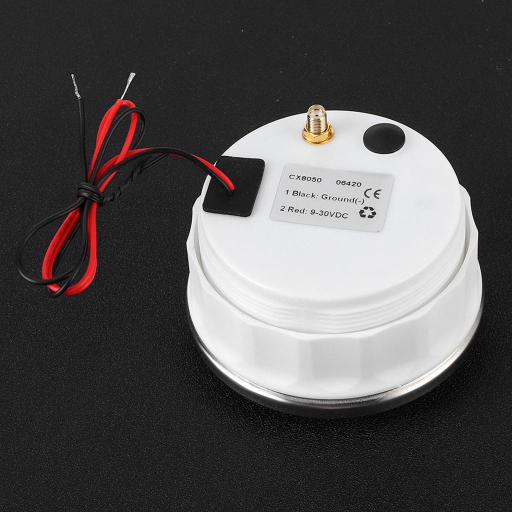 85mm GPS Digital Gauge Stainless Steel Waterproof Universal Dashboard Meter for Car Boat Marine Engineering Vehicle
