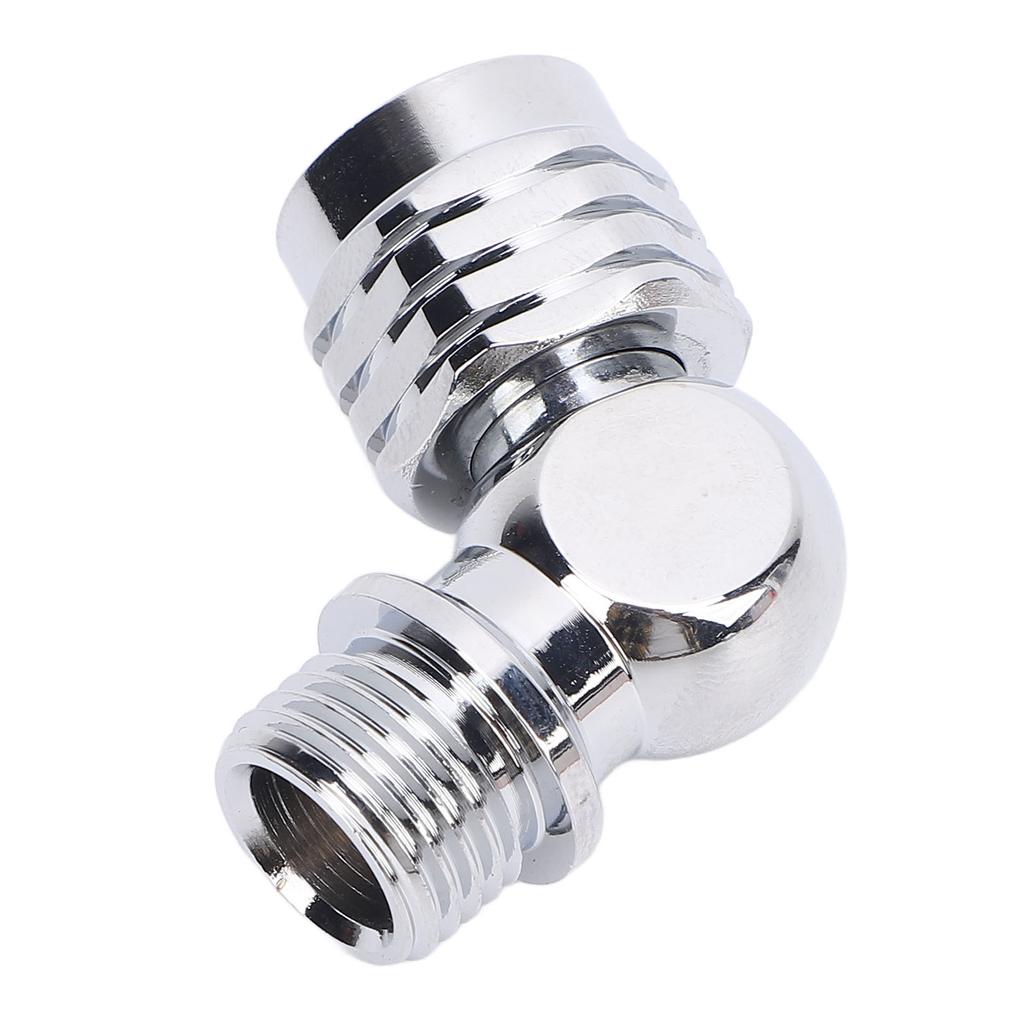 Diving Regulator Connector 110 Degree Angle Stainless Steel Rotating Adapter for Second Stage Regulator
