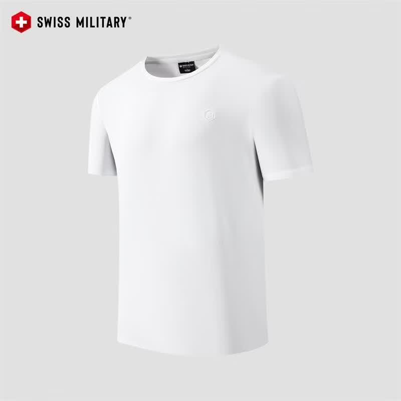 SWISS MILITARY Men s Short Sleeve T-Shirt 4XL белый