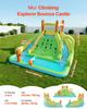 Inflatable Bounce House, 13.3 X 11.4 X 8.4 Ft Inflatable Bounce House Water Slide, Bouncer Castle with Climbing Wall, Double Tall Slides, Splash Pool