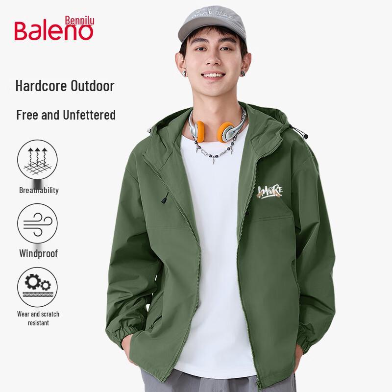 

Baleno Men s American Retro Windproof Jacket 5XL