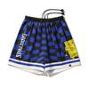 Junior Woven Shorts, SpongeBob Squarepants, Checkered Flag, Deep Sea X Black, Size 160 (SJP25064S)