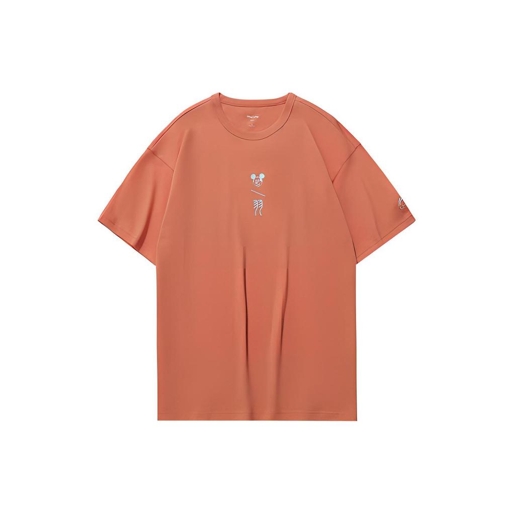Li Ning X Disney T Shirt Men's Brick Red AHSR205-3