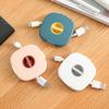 Rotatable Earphone & Cable Organizer with Mobile Phone Stand