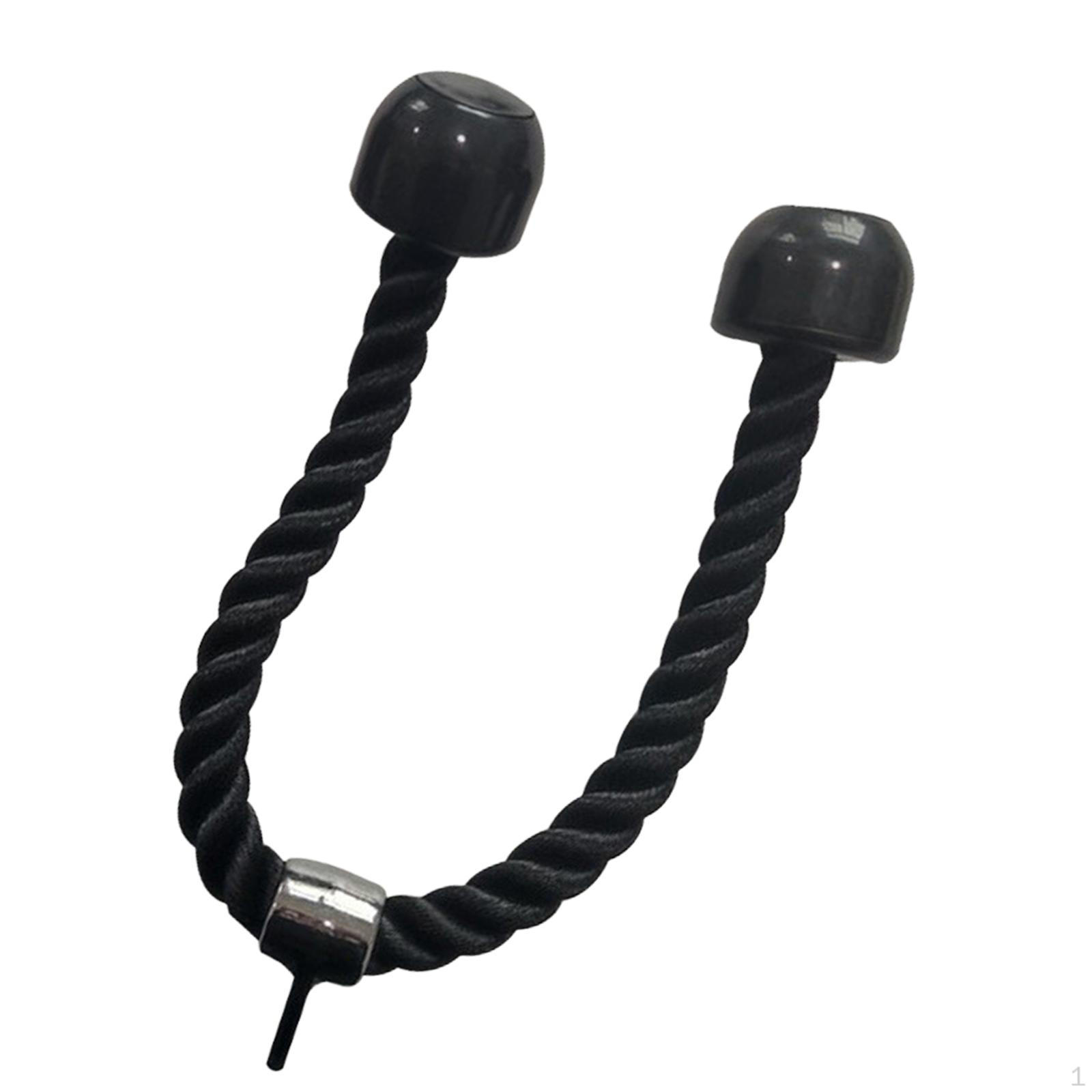 

Крепление натяжного троса для бицепса и трицепса, сверхмощное, тянущее вниз для предплечья Double Ended Rope