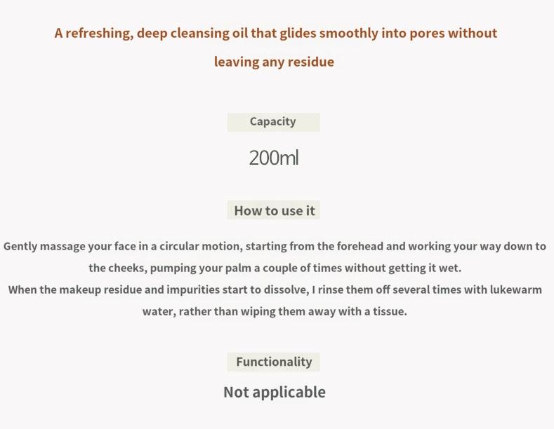 Sulwhasoo Gentle Cleansing Oil 200ml