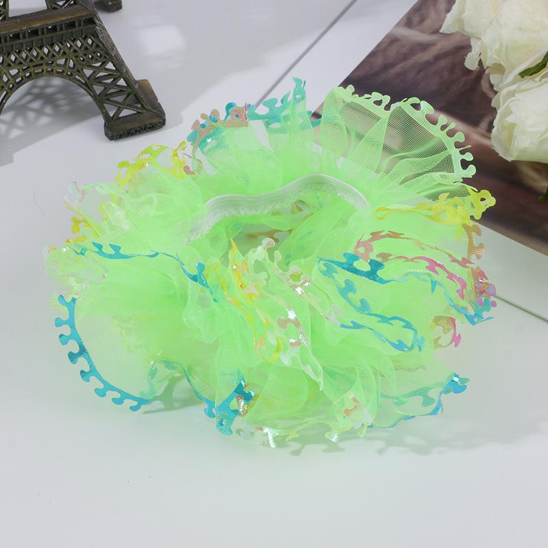 

Детский фестиваль Принцесса Выступление Цветочный стиль Повязка на голову Сяоцин Синьхуэй Выступление Украшения для волос Этнический танец Запястье