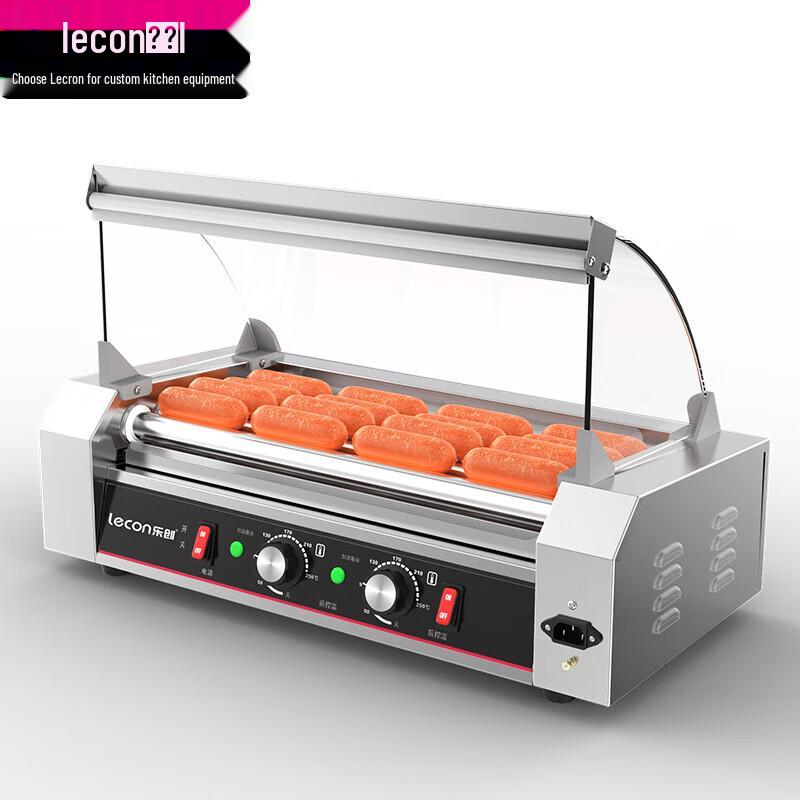 Lecon Commercial Hot Dog & Sausage Roller Grill