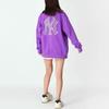 New MLB Old Flower Sweatshirts Unisex Purple 3AMTM0114-50LDD