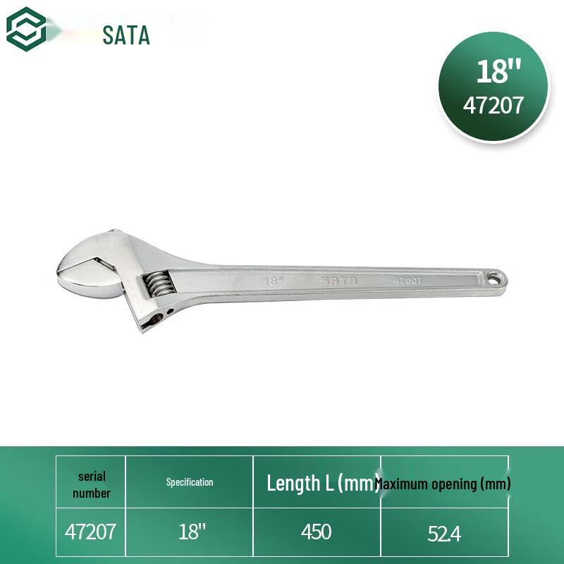 SATA 47207 Adjustable Wrench