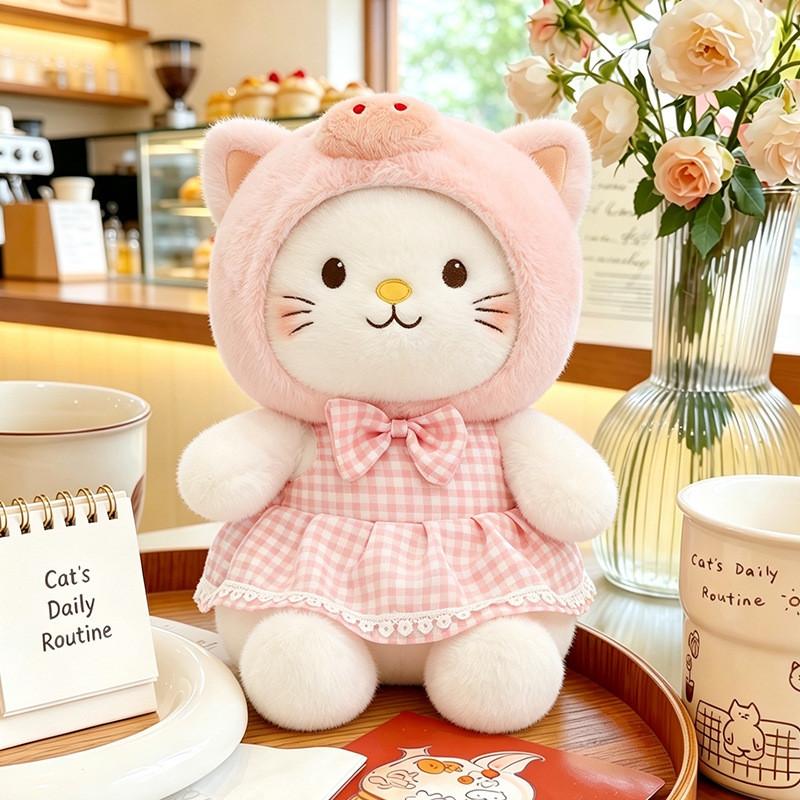 Fluffy Sheep Plush Toy With Pp Cotton Filling For Kids And Teens Gift