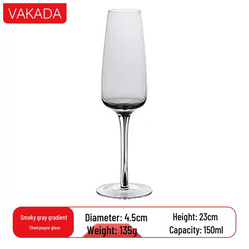 VAKADA High Borosilicate Multi-Purpose Beverage Glass