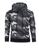 Hanorac Camuflaj pentru Bărbați Slim Fit Fleece Pulover