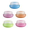 Cake Box, Tray, Container, Pastry Stand, Airtight Lid, Practical Handle, PP Material,