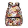 Printed Backpack Lightweight Large Capacity Casual Travel Daypack for Middle High School Students Kids Unisex
