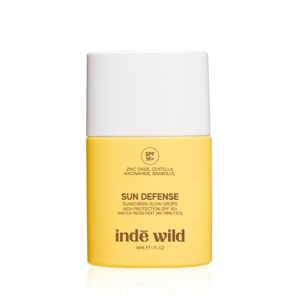 indē wild Sun Defense Mineral Sunscreen SPF 50+ Glow Drops PA++++