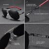 KINGSEVEN Classical Pilot Sunglasses Men Women Fashion Vintage Outdoor Travel Anti-Glare Polarized UV400 Summer Male Eyeglasses
