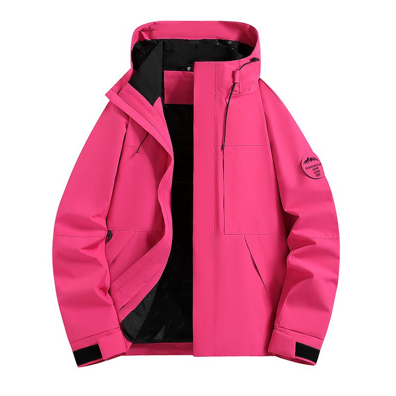 Lightweight Windproof Waterproof Outdoor Jacket for Spring and Autumn - Unisex Mountain Style for Travel and Mountaineering.
